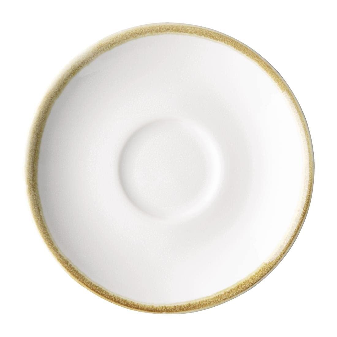 Olympia Kiln Espresso Cup Saucer Chalk 115mm (Pack of 6) โ image 1
