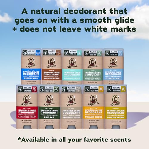 Dr. Squatch Invisible Glide Natural Deodorant Men, Aluminum Free (2-Pack) - image 9