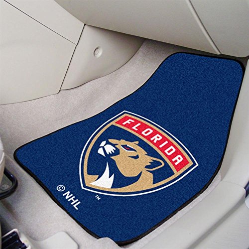 NHL 2 Piece Novelty Carpeted Car Mats Size: 1'6