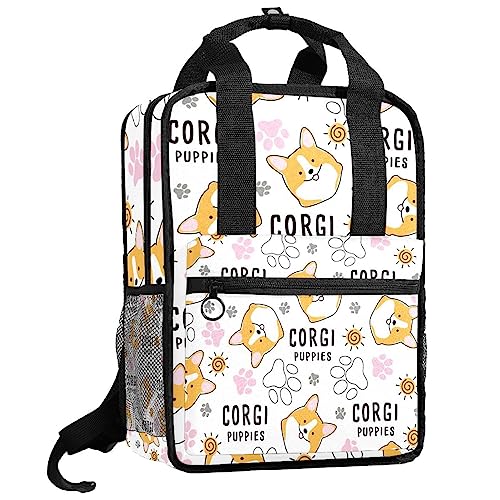 Sac à dos Corgi confortable pour garçon contre le mal de dos