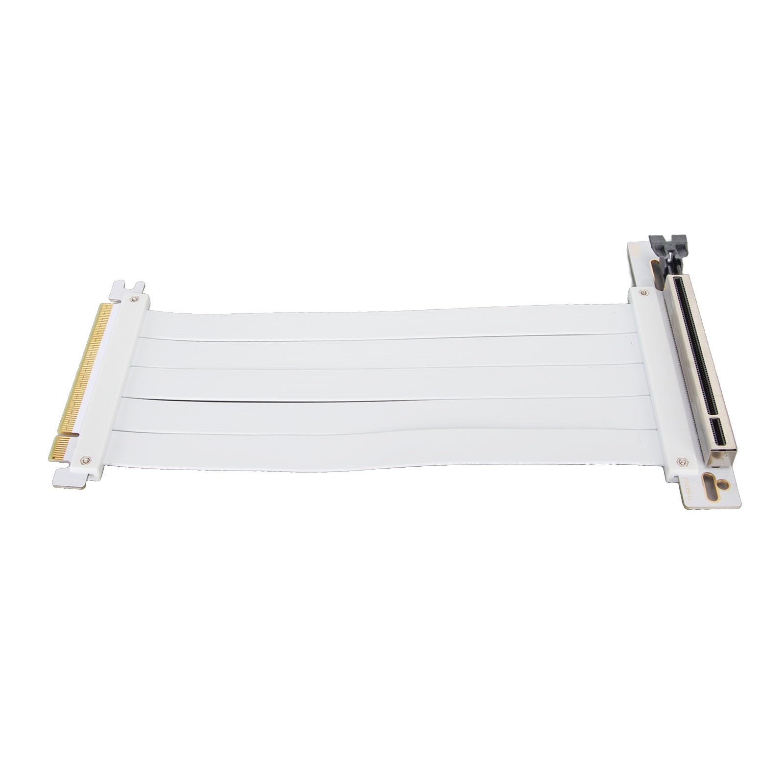 Generic Kabel Przedłużający GPU, łatwa Instalacja Ekranowanie zakłóceń Elektromagnetycznych Elastyczny Kabel Pionowy Plug and Play PCIE 4.0 X16 dla RX 7500 dla RX 7900 XT (60cm)