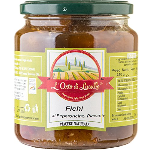 Fichi al Peperoncino Piccanti - Orto di Lucullo - Offerta 3 pezzi