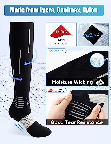 Image of Compression Socks for Men & Women 20-30 mmHg best for Nurse Athletic