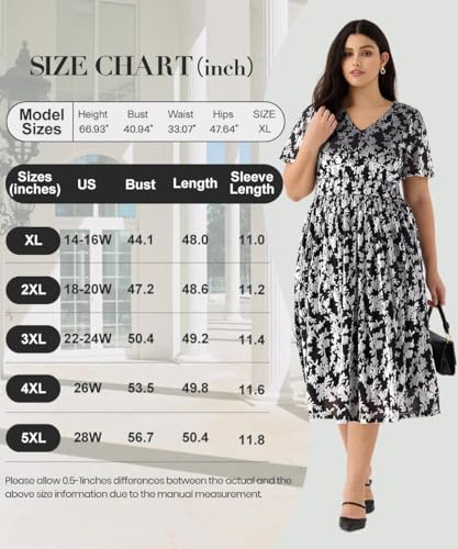 Image of TIYOMI Plus Size Velvet Dress for Women Formal Cocktail Satin Dresses for Wedding Guest XL-5XL (14W-28W)