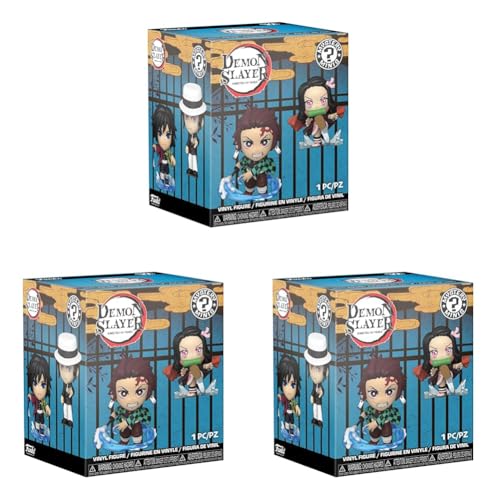 Funko Mystery Mini - Demon Slayer - 1 of 12 to Collect - Styles Vary- Mini-Figurine en Vinyle à Collectionner - Idée de Cadeau - Produits Officiels - Jouets...