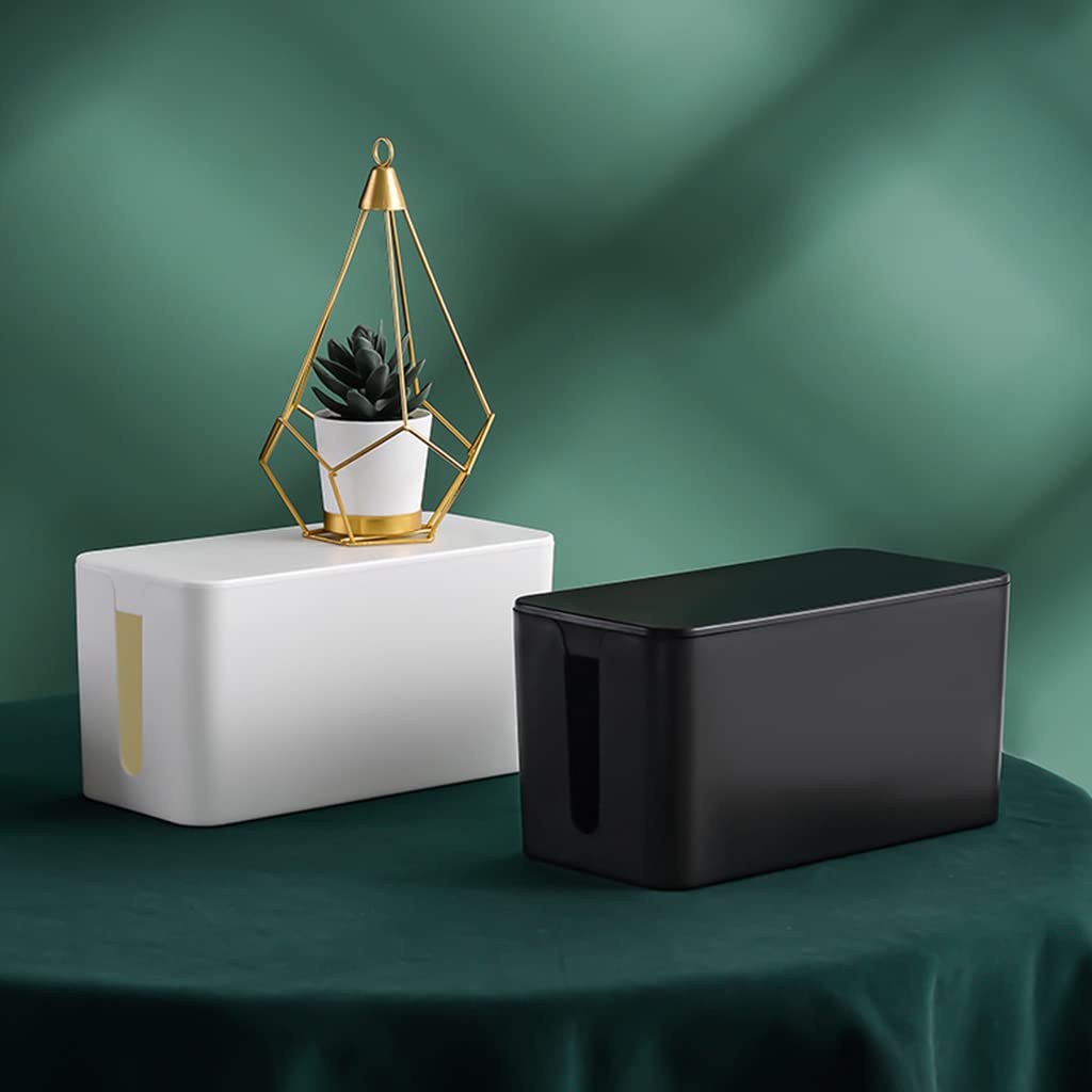Praktische Kabelbox für Zuhause, Schlafsaal, Büro, Kabelschutz für Hülle, Anti-Verdrehung, Stromkabel, Aufbewahrung, Organizer