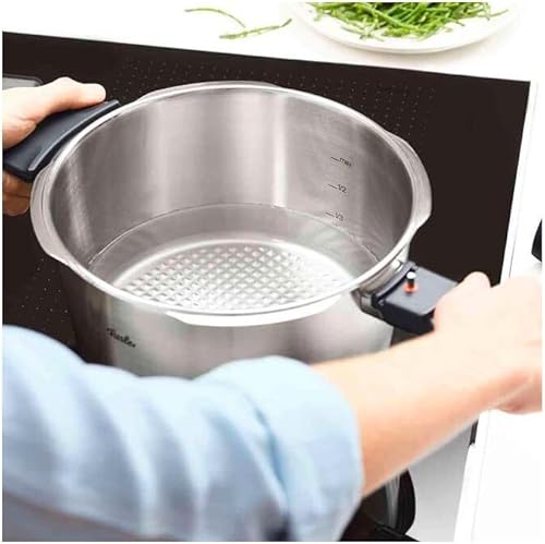 Miniatura 3 de Fissler Vitavit - Olla a presión prémium con inserto de vapor, 8.5 cuartos de galón