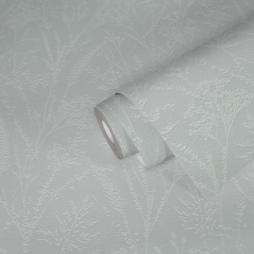 A.S. Création Non-Woven Wallpaper with Branches in Green, Light Green, White, Design Wallpaper with Natural Look - Image 4