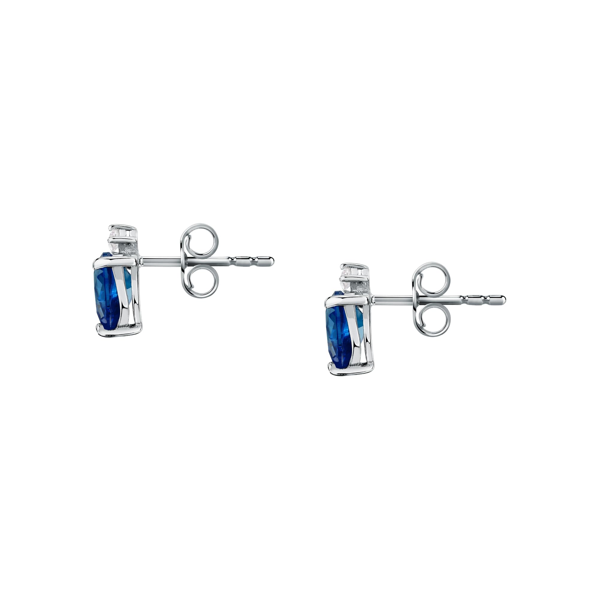 Morellato Orecchini Donna in Argento 925‰, Zirconi, Collezione Tesori, Cuore - SAIW162