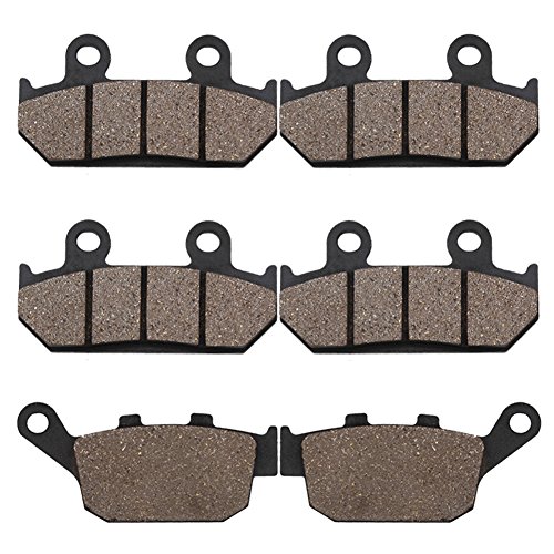 Cyleto Bremsbeläge Vorne und Hinten für Dirtbike XRV750 XRV 750 Africa Twin 750 1990 1991 1992 1993
