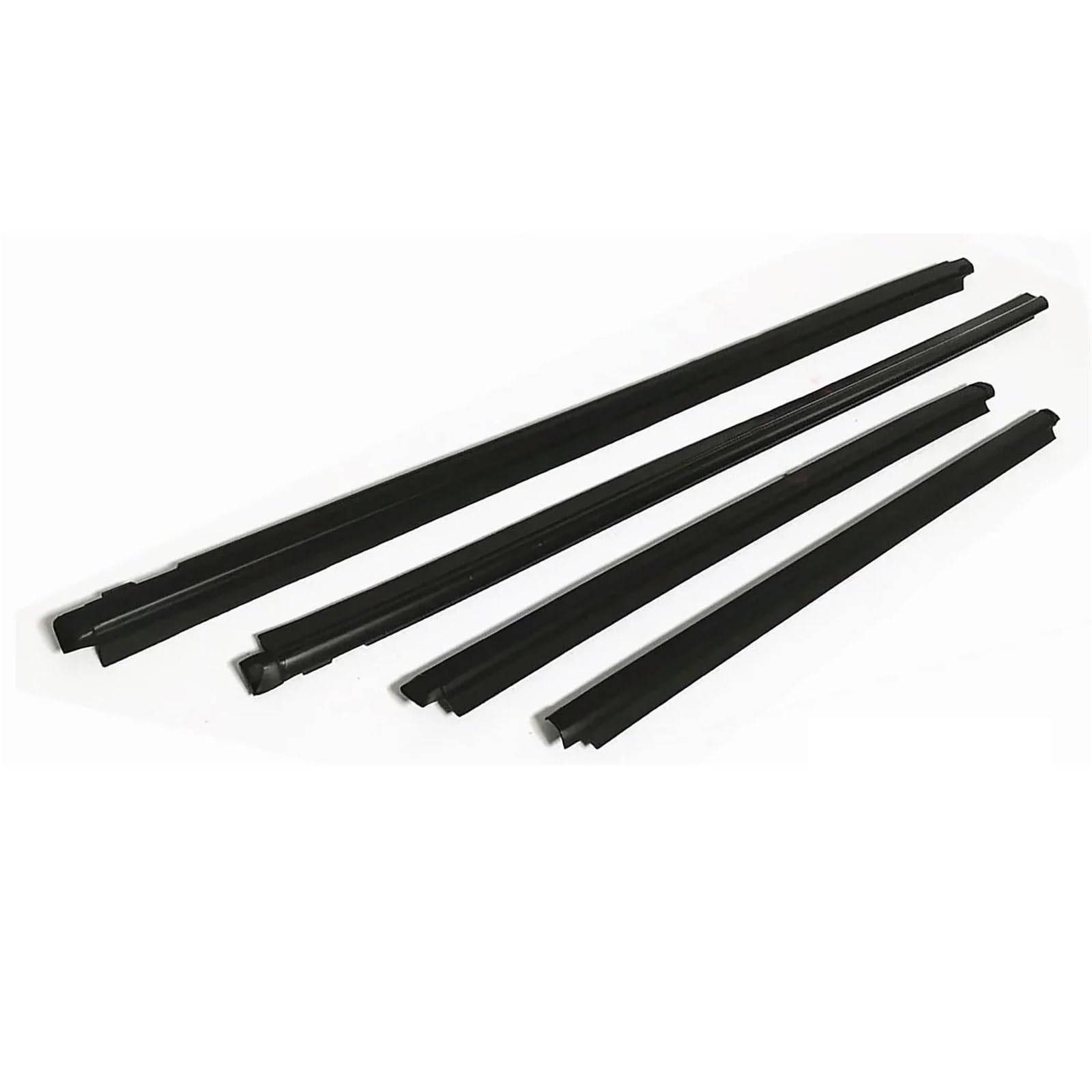 Jbpihzt One Color 4Pcs Car Window Weather Strip Waterproof Pressure Sealing Weatherstrip For Toyota For Vios 2002-2007