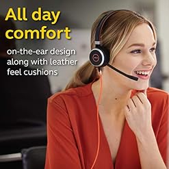 Jabra Evolve 40 MS Mono Casque audio – Casque certifié Microsoft pour VoIP Softphone avec annulation passive du bruit… - Les Beatles, Paul McCartney, John Lennon, RIngo Starr, George Harrison Jabra Evolve 40 MS Mono Casque audio - Casque certifié Microsoft pour VoIP Softphone avec annulation passive du bruit… – Image 5