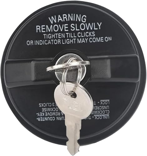 Miniatura 7 de Tapa de combustible de gas con bloqueo para Chevrolet Silverado Suburban 1500 2500 3500 Tahoe Cruze Colorado SS para GMC Canyon Terrain 05278655AB