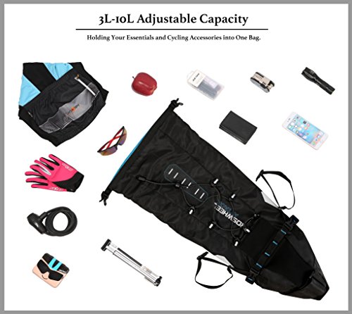 Bolsa de Selim Roswheel Attack Impermeável 10 Litros Mtb Speed