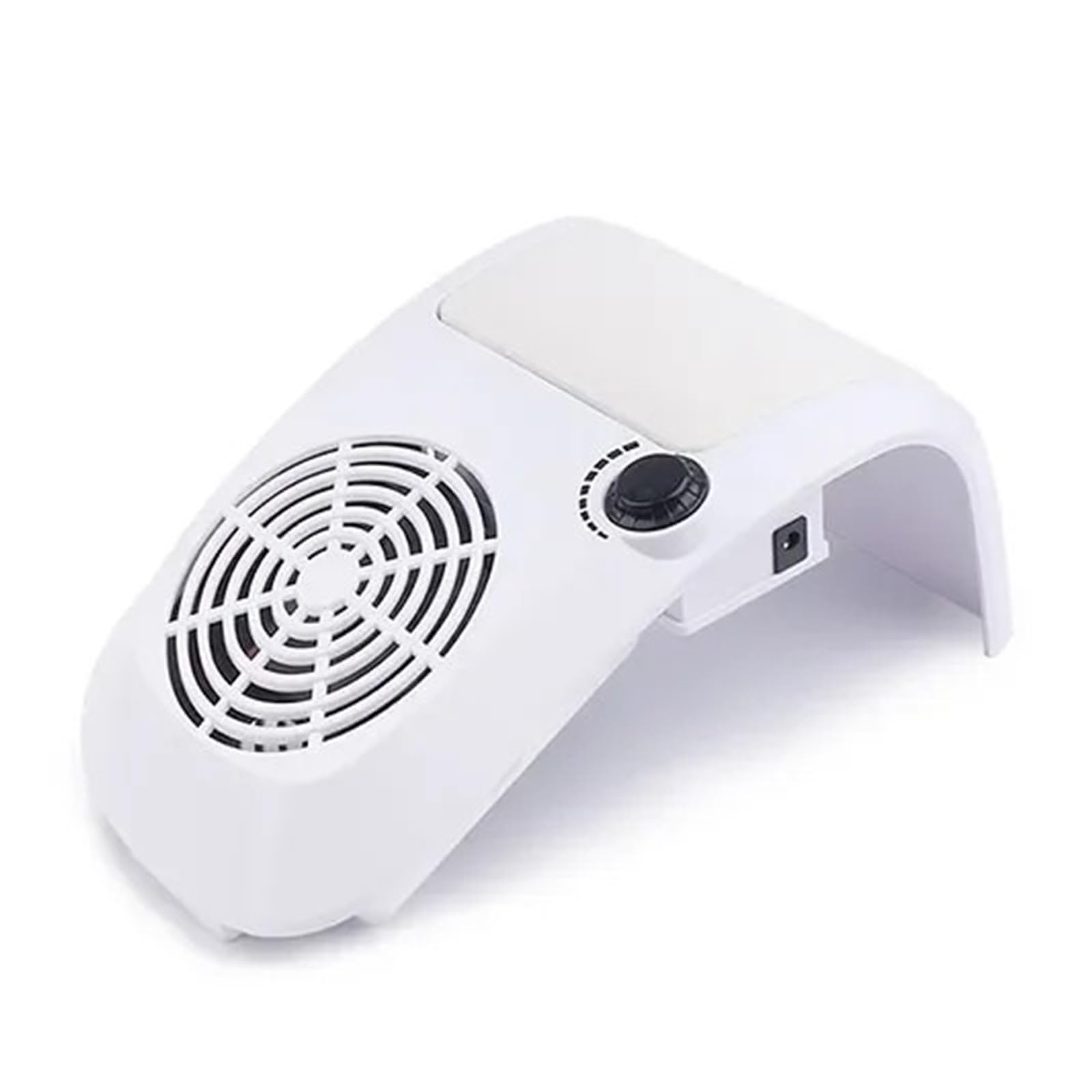 Dust Extractor, Nail Dust Collector Vacuum Cleaner Professal Powerful Manicure Machine Art Salon Equipment Adjustable Speed for Beginners(White)