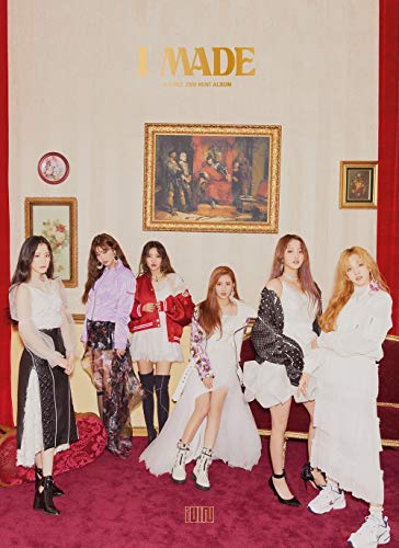 (G) I-DLE  I Made (2º Mini álbum) 1CD+112p Booklet+1Photocard+1 calcomanía+1Logo calcomanía+juego de tarjetas extra de doble cara