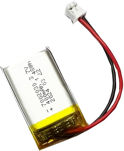 Miniatura 3 de FITHOOD 702030 Batería 3.7v 400mAh batería recargable de polímero de litio con conector JST para electrodomésticos