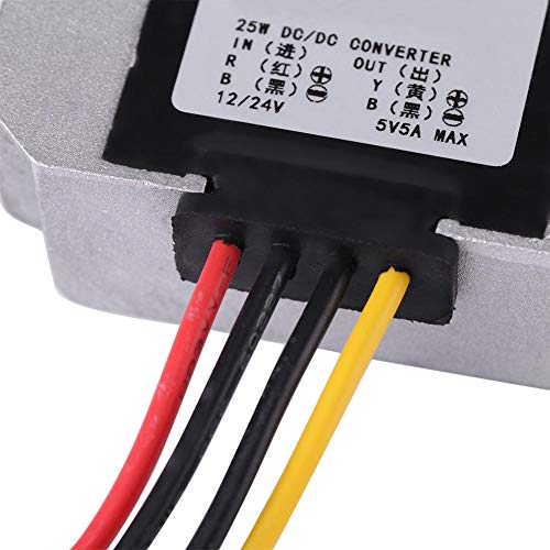DC-DC Car Conversor 12V/24V Para 5V 5A 25W Voltagem Step Down Module Buck Conversor de fonte de alim