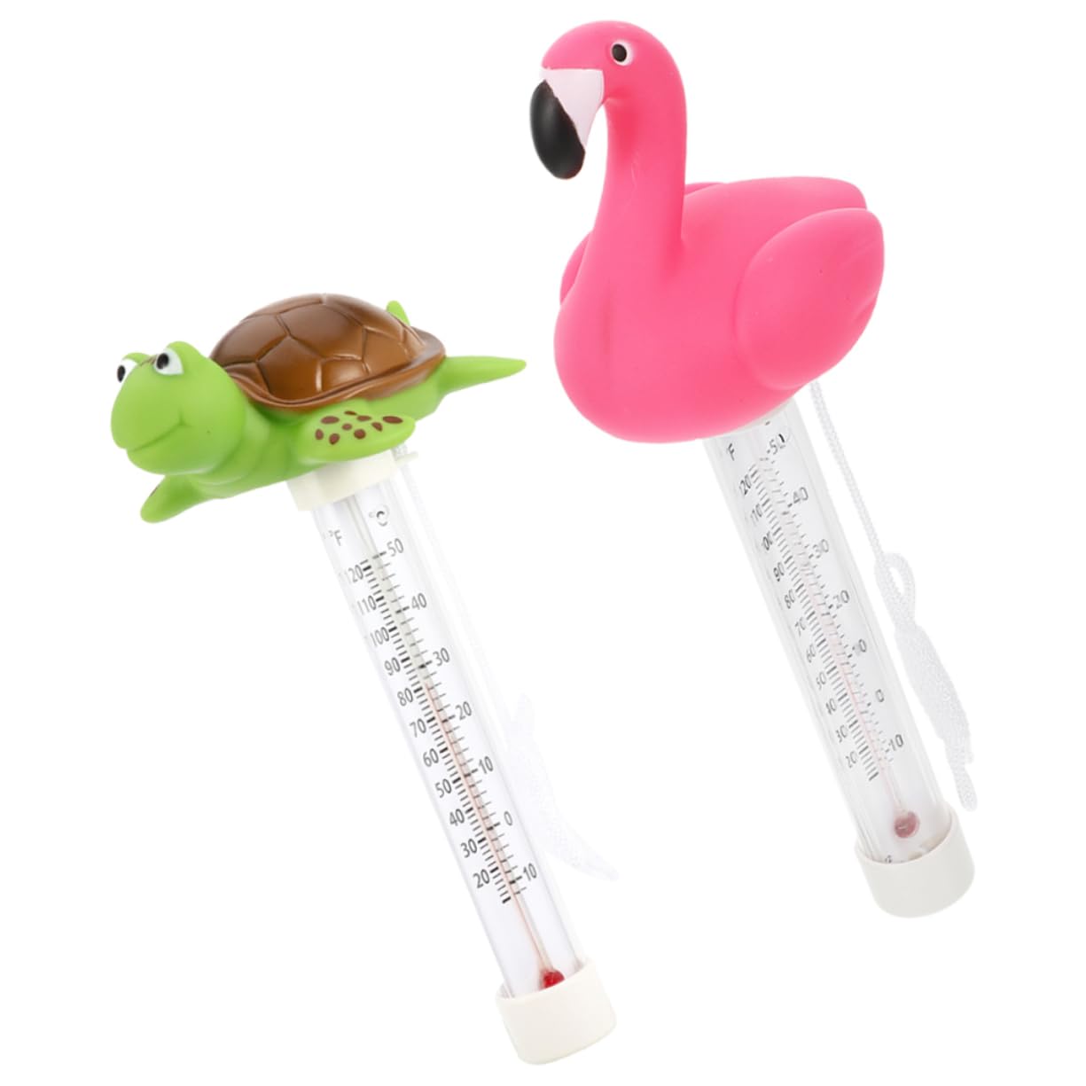 UPKOCH Termingo Termómetro Indicador De Temperatura De La Bañera Termómetro Flotante Para Piscina Termómetro De Piscina Flotante Termometro Piscina Flotante 2 Piezas X 4