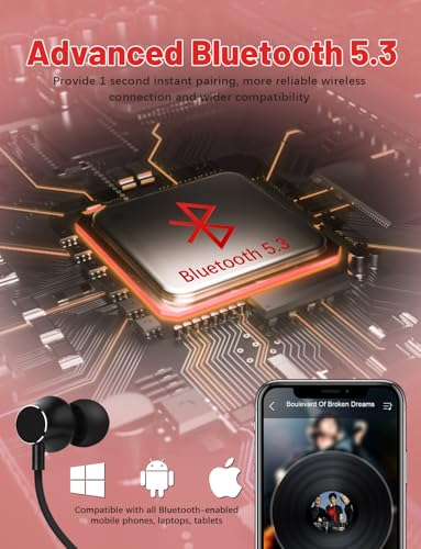 Terubin Neckband Bluetooth Headphones thumb #5