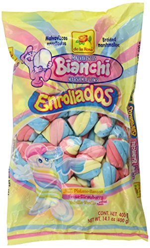 De La Rosa Bianchi Marshmallows, Braided, 14 Ounce