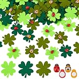Bricolage -- Le trèfle symbolise la chance, et la coccinelle est souvent considérée comme un symbole qui apporte la bonne fortune. Il convient à la production artisanale de bricolage, comme la fabrication de pendentifs, ornements, bijoux, etc.., pour donner libre cours à la créativité et ajouter du plaisir