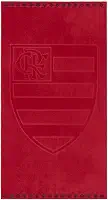 Buettner, Toalha De Banho Time Jacquard Flamengo Buettner Vermelha