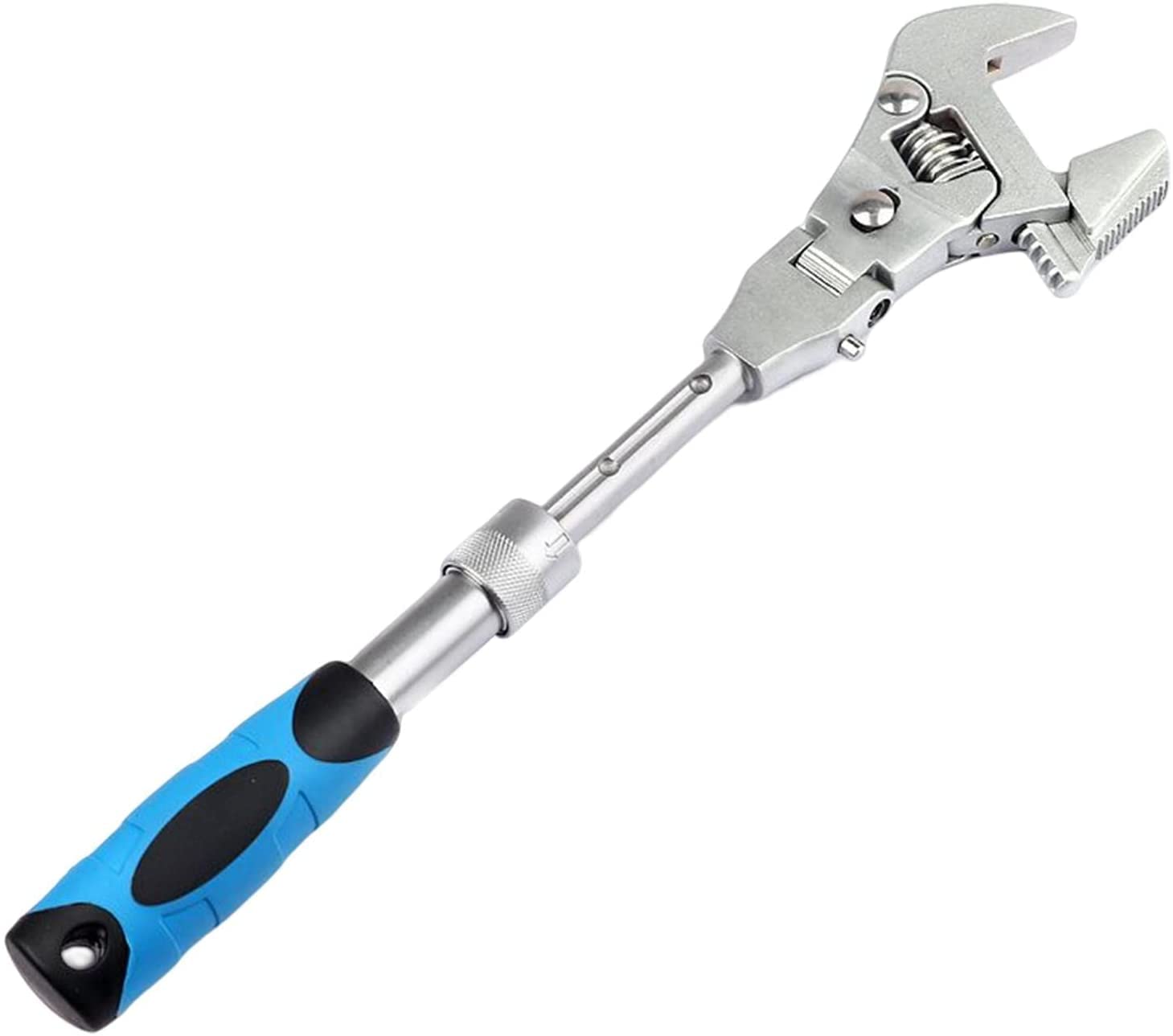 Llave de Llave de Llave de Llave combinada de trinquete, 5 en 1 Llave de Bloqueo Anti -Mecanismo Herramienta Manual de 10 Pulgadas