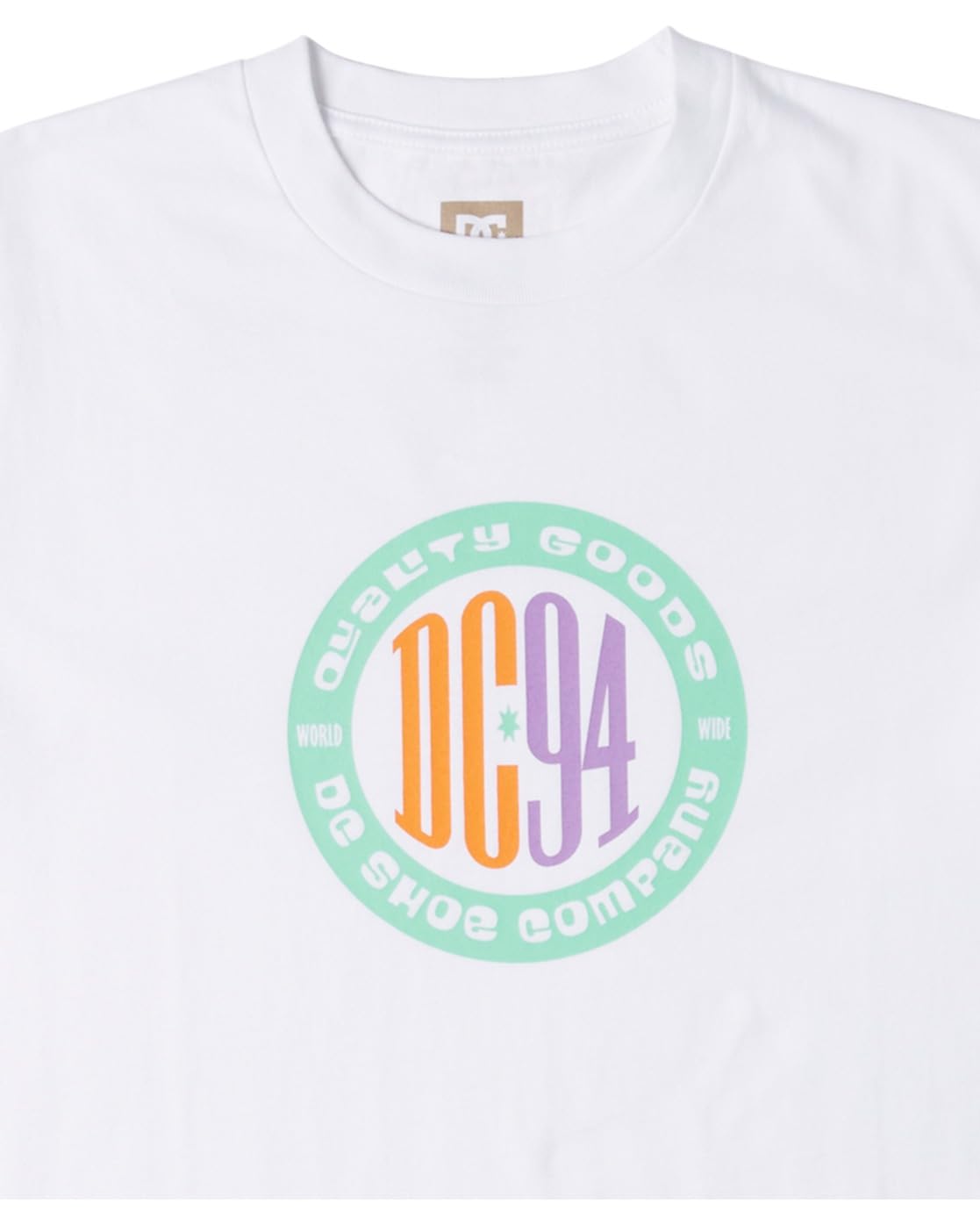 Dcshoes Sport Circle - Camiseta con Cuello Redondo para Hombre