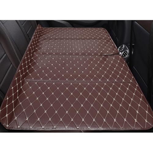 ZKSAD Car Airless Mattress for Honda CRV EV 5seats 2023 2024,1 Set Non-Slip Durable Portable Sleeping Pad Waterproof Easy Clean Skin-Friendly Equipped Adjustable Elastic,Brown-Maximum Size