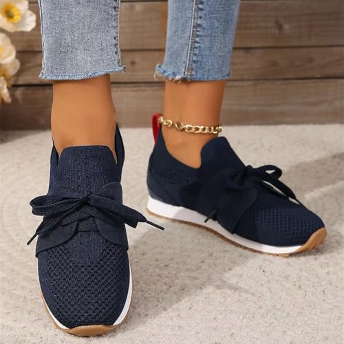 Women's Fashion Sneakers Wide,Womens Lace Up Breathable Comfortable Non Slip Casual Workout Walking Running Gym Shoes3