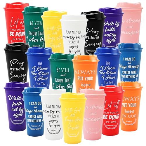 Brvcdh 20 Pack Christian Gift Bulk Reusable...