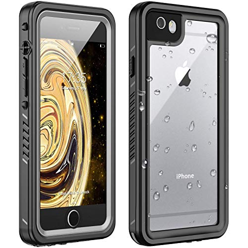 Huakay iPhone 6 Waterproof Case iPhone 6s Waterproof Case IP68 Shockproof Dirtproof 360°