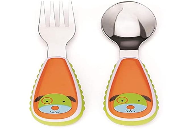 Skip Hop Zoo Utensil Set Dog, Multi Color