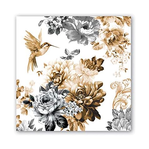 Michel Design Works Cocktail Napkins, Gardenia Cover