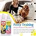 Creimpdoty Dog Potty Training Spray Set, Indoor & Outdoor Potty Training for Dogs & Puppies, Stops Urination & Marking, Puppy Essentials, 5.75 fl.oz