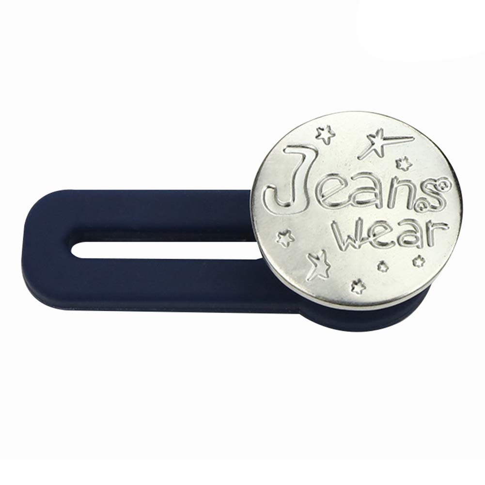 jtxqy 10pcs Jeans Retractable Button Adjustable Detachable Extended Button for Clothing Jeans New