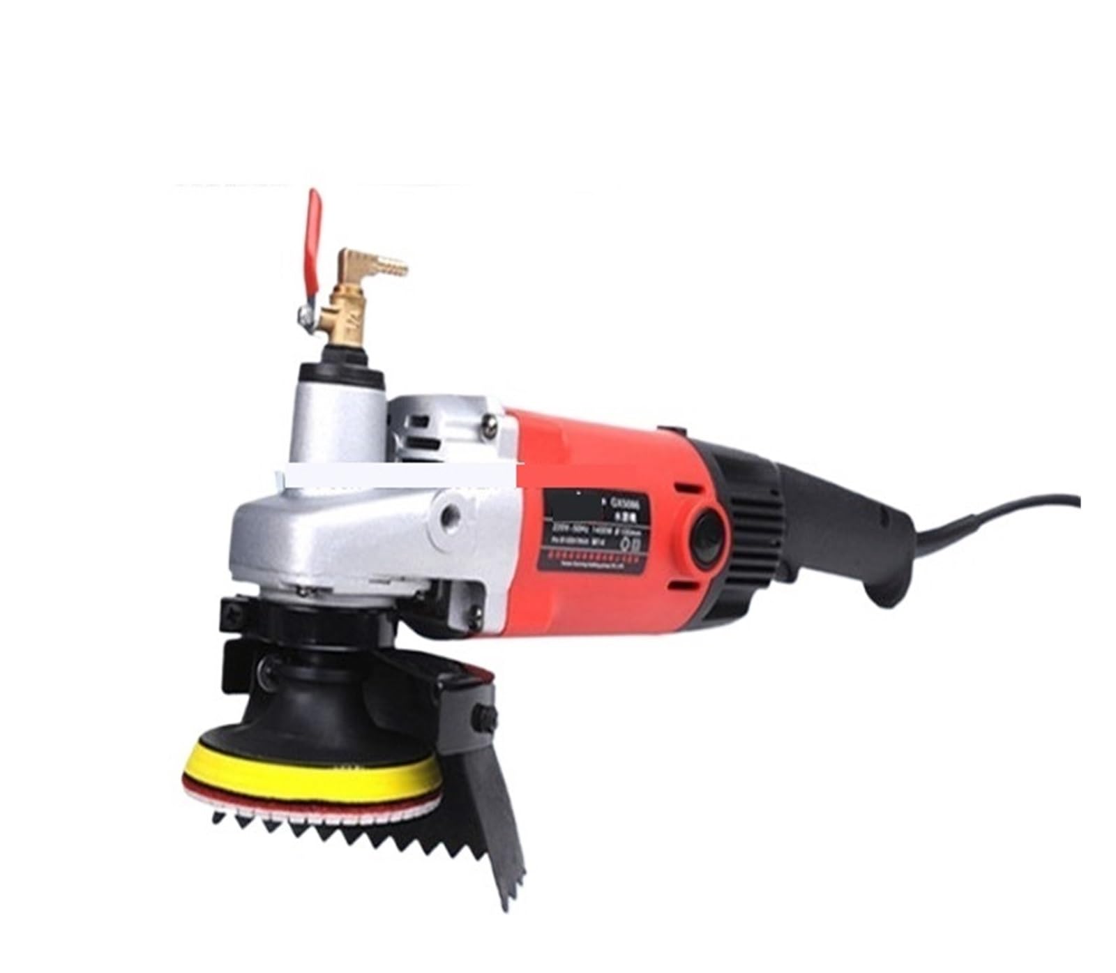 Ouhfcasn One Color Air Wet Stone Polisher 1400W Electric Marble Granite Wet Stone Polishing Machine Grinder Sander Sander Hand Grinder Water Mill Adjustable Speed For Polishing Granite, Stone