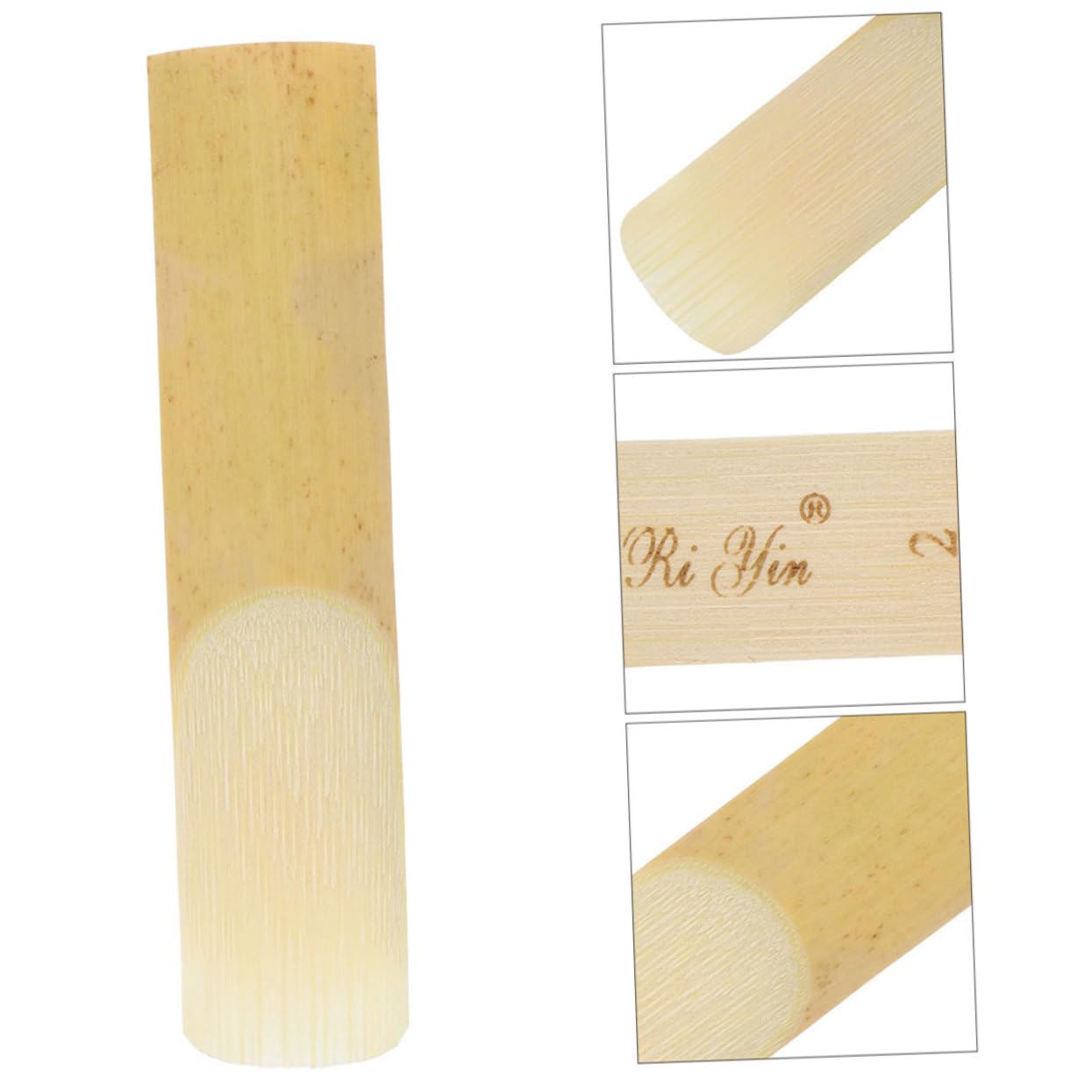 HEMOTON 60 Pz Ancia Per Sassofono Parti Di Strumenti Ance Sax Tenore Accessori Per Strumenti Musicali Parte Del Sassofono Ance Per Tenore Kit Ance Sax 2.5 Yellow Canna
