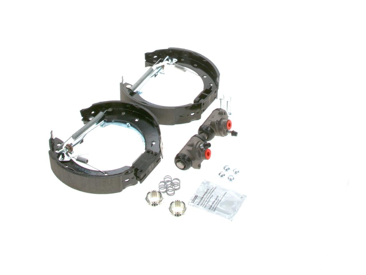 BOSCH 0 204 114 549 Kit frenos disco de tambor con accesorios con cilindro de freno de rueda Trasero