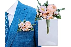 Floral Boutonniere Sleeves for a Dash of Elegance