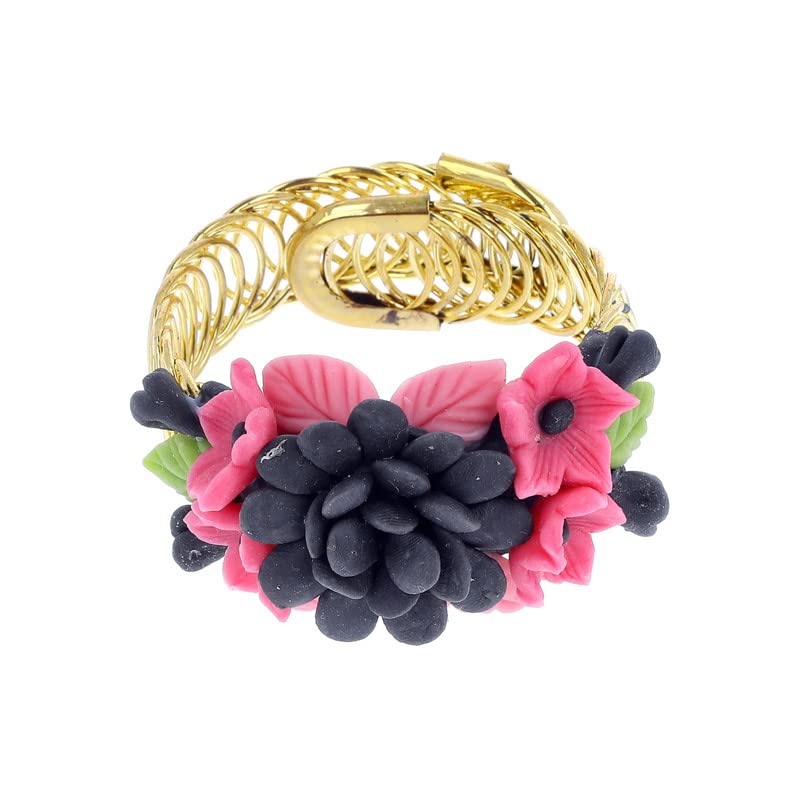 YOU & YOURS KADDA/BANGLE Handmade Artificial Flower Jewellery for Women/Girls - Image 1