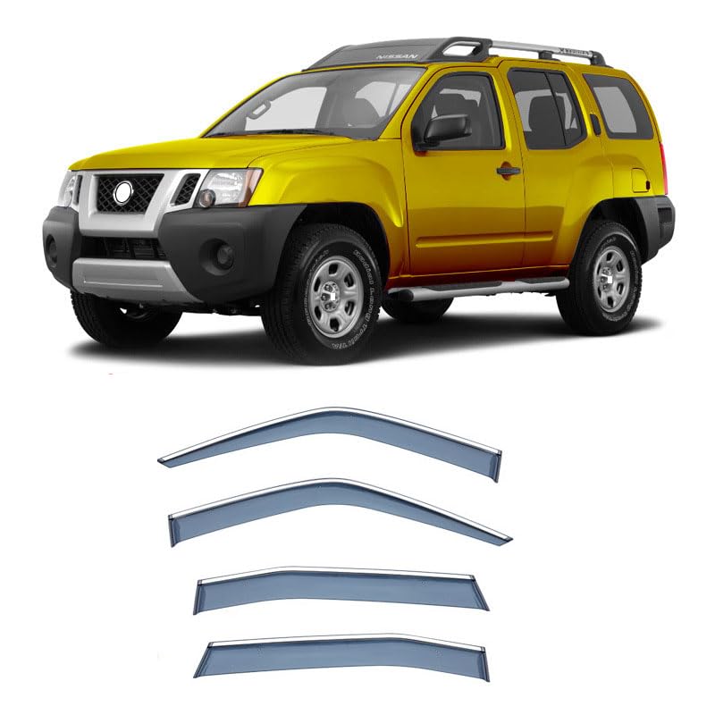 Deflectores de aire Nissan Roniz WD22 para ventilación natural en días de lluvia