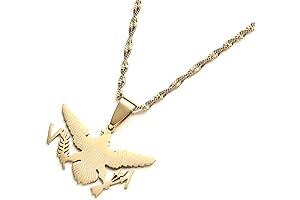 Virgin Islands Flag Pendant Necklace - Patriotic Jewelry for Men and Women