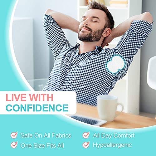 Nuvo Medsurg Disposable Underarm Sweat Pads To Fight Hyperhidrosis And Excessive Sweating For Women And Men X-Large - 10 Pads Count - Image 5