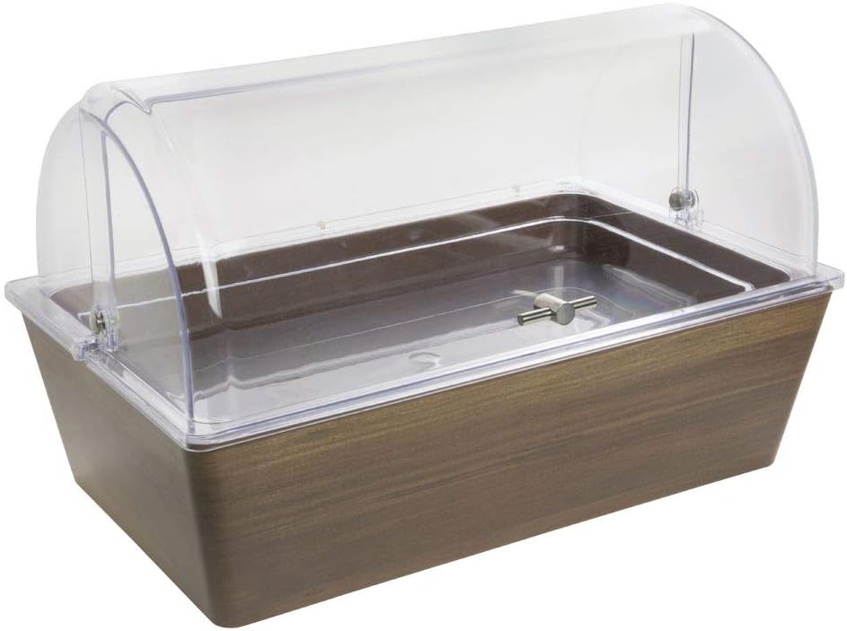 HUBERT Pan Housing Full Size Acacia Melamine - 20 7/8" L x 12 7/8" W x 6" H