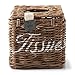 Riviera Maison - Eckige Box für Kosmetiktücher - Tissue Box - Rustic Rattan - braun - (LxBxH): 13 x 13 x 13