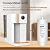 ICEPURE Countertop Reverse Osmosis Water Filter System, Purify Tap Water, Portable Water Purifier, Reduce PFAS, PFOA, PFOS (No Installation), with an Extra 4-in-1 Composite Filter Cartridge
