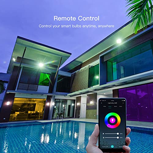 DoHome E27 Smart Bulb, Music Sync Dimmable 9W 850lm - Image 2