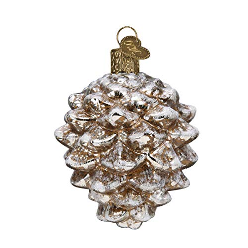 Old World Christmas Vintage Pinecone Glass Blown...